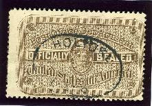 1900 PO Seal.  F-VF canceled w/ &quot;Holyoke, Mass&quot; oval cancel.  Gray Brown shade.    $3.00