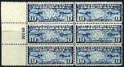 Sc. C-7   VF-XF / NH plate block    $45.00