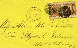 Sc. 113 pair tied on cover