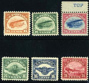 Sc. C 1-6   VF - XF never hinged set   $600.00