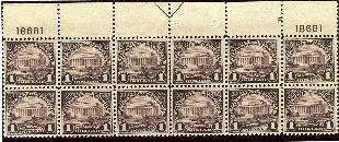 sc. 571  nh plate block 12    $1000.00